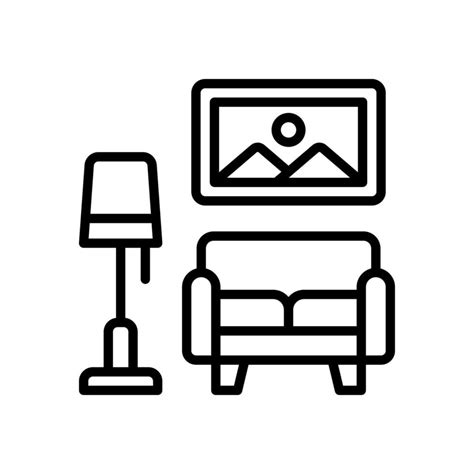 Living Room Icon For Your Website Mobile Presentation And Logo