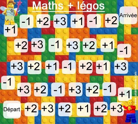 Jeu de calcul avec des légos MS début CP Un an d école