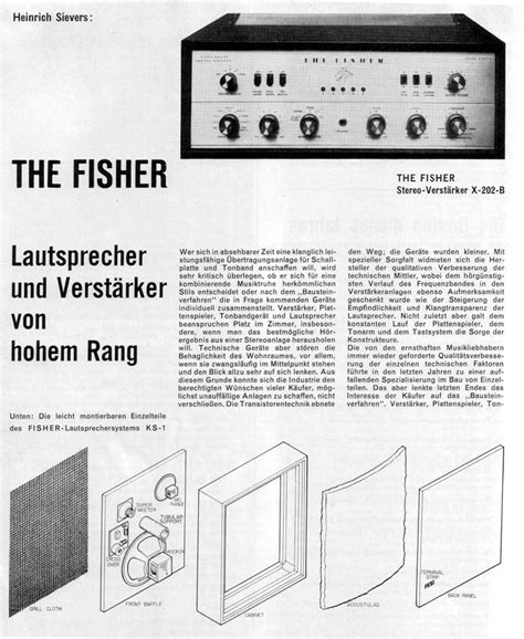 Fisher X 202 B Hifi