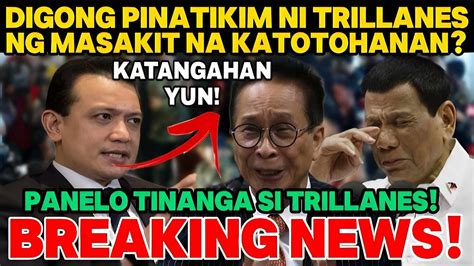 Breaking News Digong Pinatikim Ni Trillanes Ng Masakit Na Katotohanan