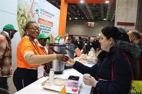 Le Conseil Du Caf Cacao Participe La E Dition Du Salon