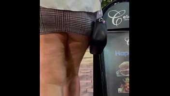 Thick Slag Totters In Micro Skirt Xvideos