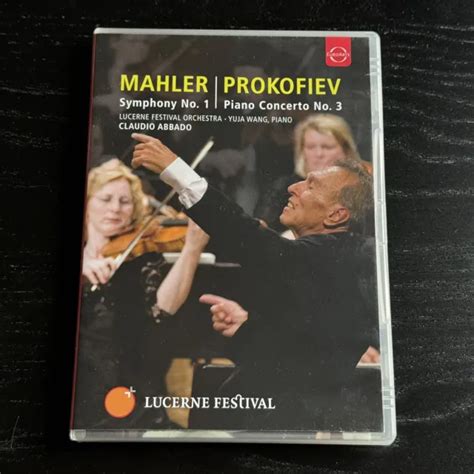 CLAUDIO ABBADO DVD Mahler Symphony No 1 Prokofiev Piano Concerto No 3