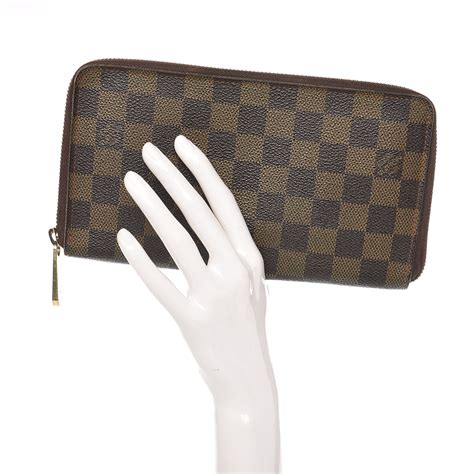 Louis Vuitton Damier Ebene Zippy Organizer Wallet