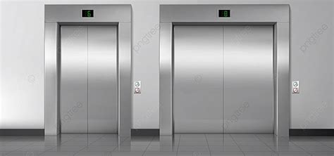 Lift Doors Elevator Service Cargo Background Panel Elevators Gate