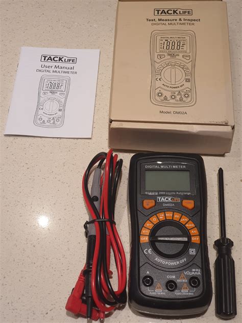 Digital Multimeter Auto Ranging With NVC Test Voltage Ohm Diode