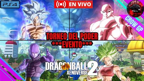 EN VIVO Dragon Ball Xenoverse 2 PS4 Online 2023 Torneo