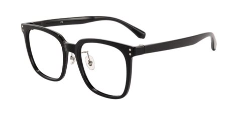 Sonnet Square Prescription Glasses Black Mens Eyeglasses Payne Glasses