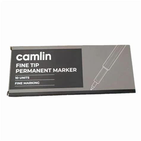 Black PVC Camlin Fine Tip Permanent Marker 1 0mm At Rs 90 In Sanand