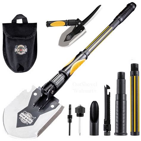 Outshovel Survival Camping Shovel Multifunctional Folding Shovel 15