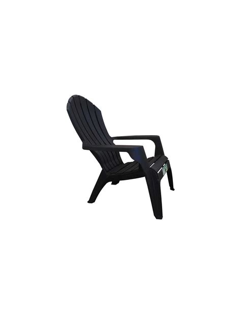 Garden Life Sillon Miami Plastico Negro