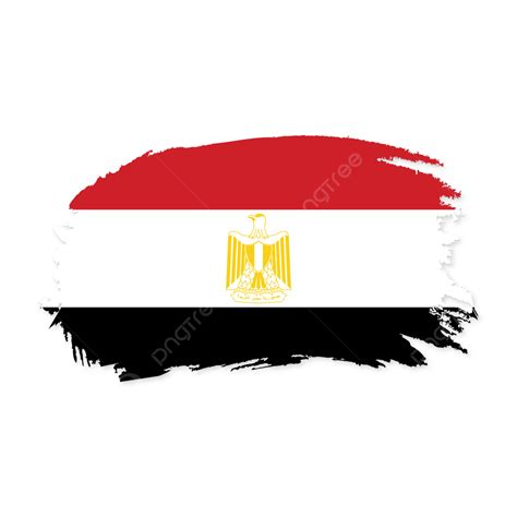 Egypt Flag With Vector Style, Egypt, Egypt Flag, Egypt National Flag ...