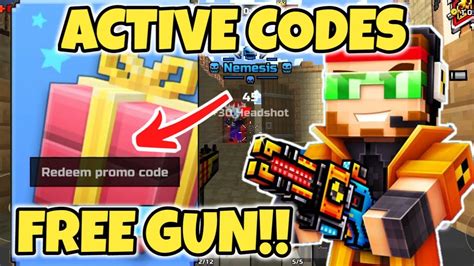 Claim Free Gun Pixel Gun D Promo Codes Pixel Gun D Codes New