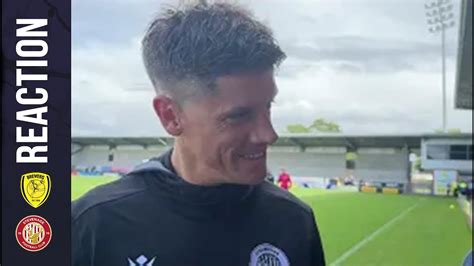 Alex Revell S Reaction Burton Albion 0 0 Stevenage YouTube