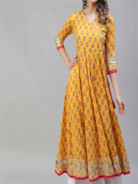 Buy Kalini Women Ethnic Motifs Printed Gotta Patti Indie Prints