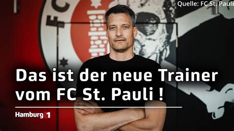 Alexander Blessin Das Ist Der Neue FC St Pauli Cheftrainer YouTube