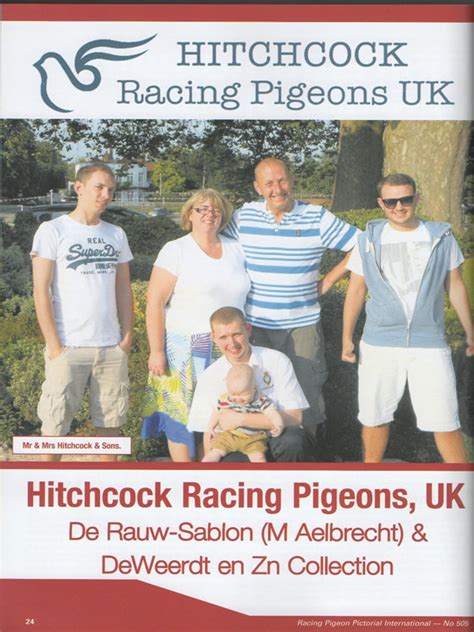 Pigeon Pictorial Hitchcock Racing Pigeons UK