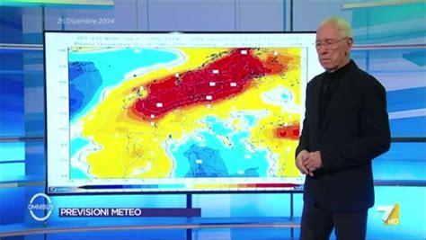 Previsioni Meteo Allerta Meteo E Freddo Il Video Di Paolo Sottocorona