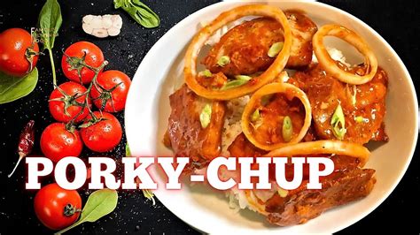 Pork Chop With Ketchup Recipe L Pork With Ketchup Sauce L Pork Chop