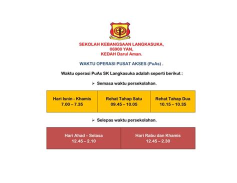 Waktu Operasi Ppt
