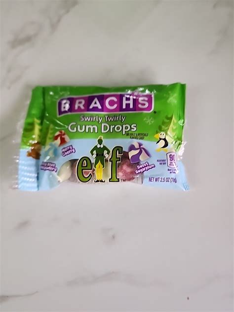 Brachs Elf Swirly Twirly Gum Drops 2023 25 Oz Small Bag Bb 625
