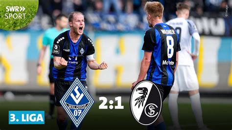 Liga Last Minute Wahnsinn Waldhof Mannheim Schl Gt Freiburg Ii