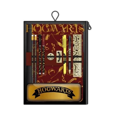 Blue Sky Studios Harry Potter Bumper Stationery Wallet Hogwarts Black