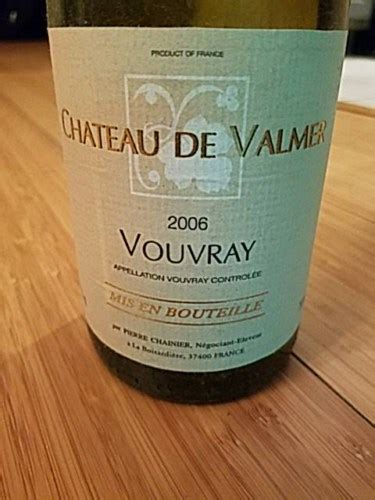 Pierre Chainier Château de Valmer Vouvray Vivino US