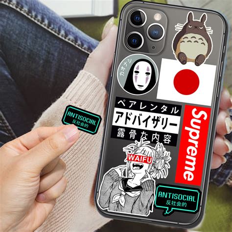 Stiker Aesthetic Case Handphone Waifu Anti Air Untuk Case Handphone