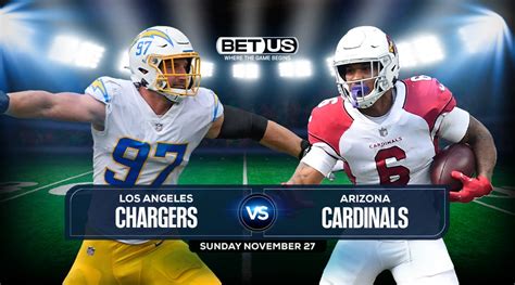 Chargers Vs Cardinals Prediction Odds And Picks Nov 27