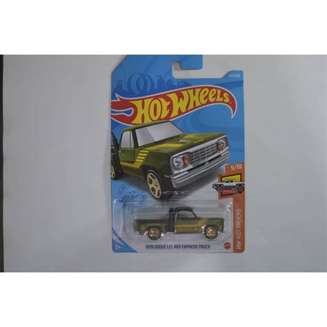 Hot Wheels Dodge Li L Red Express Truck RARO Treasure Hunt Shopee Brasil
