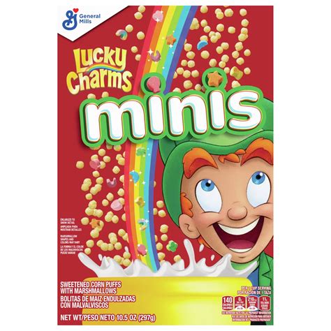 General Mills Lucky Charms Minis Cereal Shop Cereal At H E B