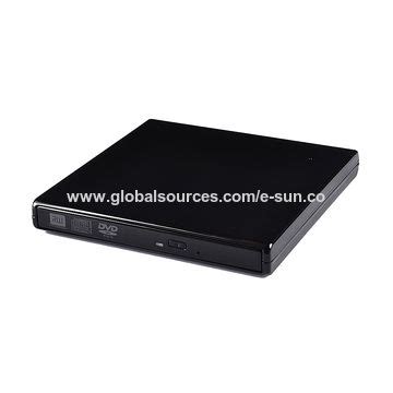 China Ultra-thin USB2.0 IDE DVD-ROM External Enclosure Case with Smooth ...