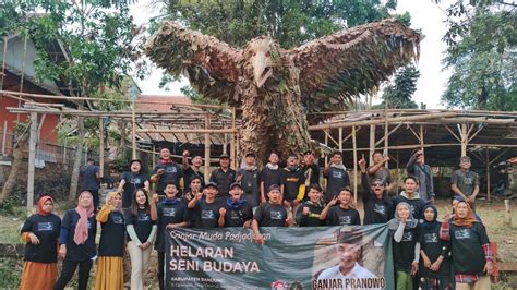 Gandeng Paguyuban Seni Jawa Barat Ganjar Muda Padjajaran Gelar