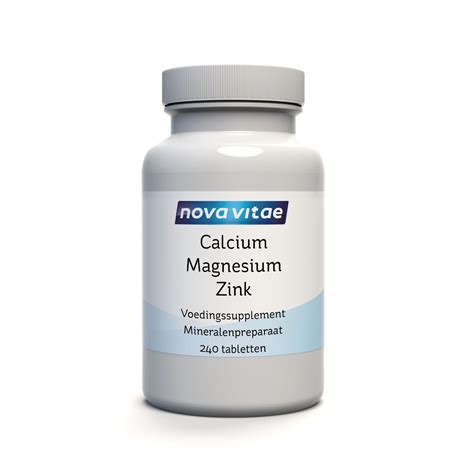 Calcium Magnesium Zink Tabletten Nova Vitae Nova Vitae