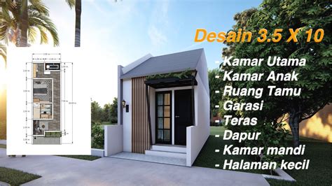 Renovasi Rumah Tiny House 3 5x10 Lahan Terbatas Tapi Fasilitas