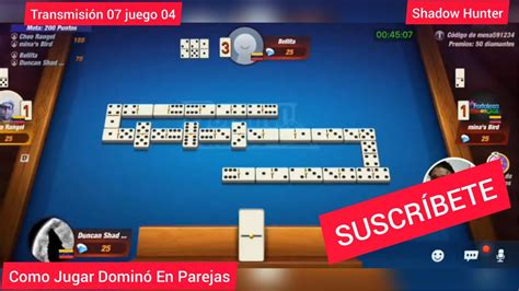 07 ma transmisión 04 juego COMO JUGAR DOMINO APRENDE A JUGAR