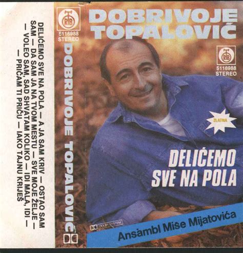 ZVUCI JUGOSLAVIJE SOUNDS OF YUGOSLAVIA DOBRIVOJE TOPALOVIĆ 1987