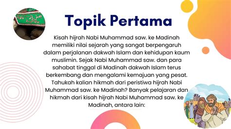 Hikmah Hijrah Nabi Muhammad Saw Materi Kelas Sd Ppt