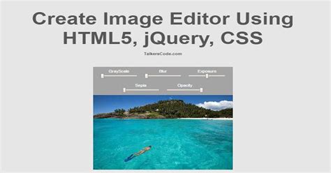 Create Simple Image Editor Using Jquery Html5 And Css