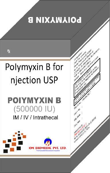 Polymyxin B Injection At Best Price In Haridwar Id Om