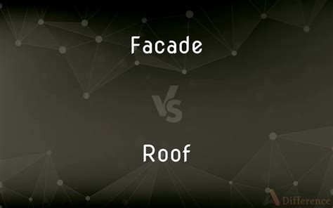 facade  roof whats  difference