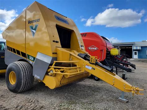 New 2024 Vermeer 504 Pro G3 Round Baler Agdealer