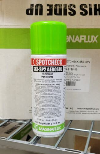 Magnaflux Spotcheck SKL SP2 Aerosol Solvent Removable Visible Dye