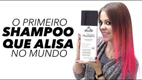 Testando The First Shampoo Que Alisa Youtube