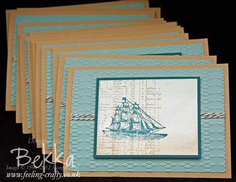 Stampin Up Uk Feeling Crafty Bekka Prideaux Stampin Up Uk