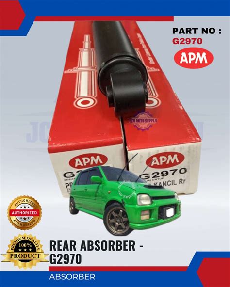 Rear Absorber Perodua Kancil Apm Jca Auto Supply