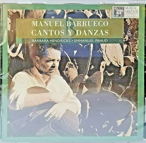 Manuel Barrueco Cantos Y Danzas Cd Used Vals Halla Records