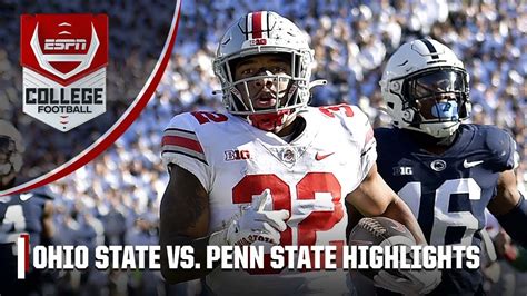 Ohio State Buckeyes Vs Penn State Nittany Lions Full Game Highlights