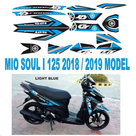 Yamaha Mio Soul I 125 Decals Motorcycle Full Body Decorative Stickers